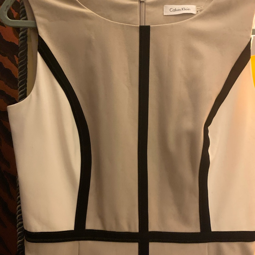 Calvin Klein Dress Linen. Reduced Price